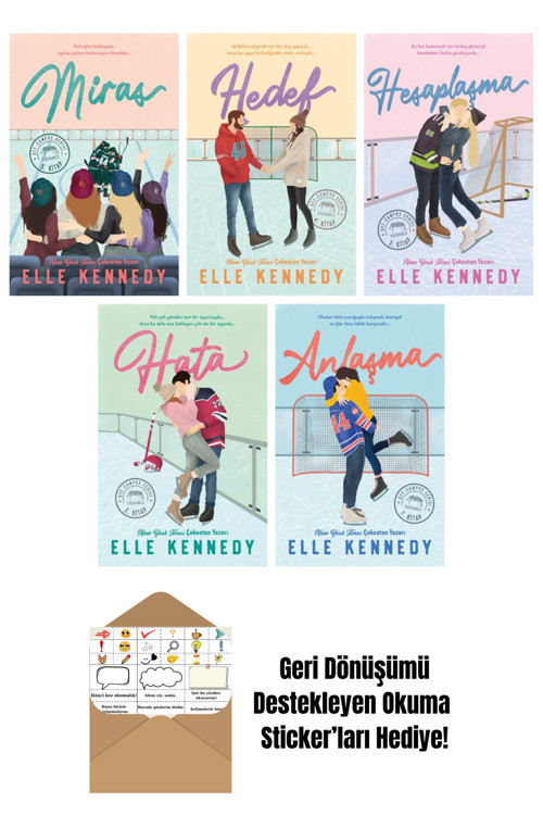 İthaki Yayınları Elle Kennedy 5 Kitap Seti