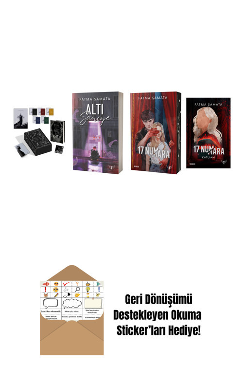 Artemis Yayınları Fatma Şamata 4 Kitap Set + Okuma Sticker'Ları