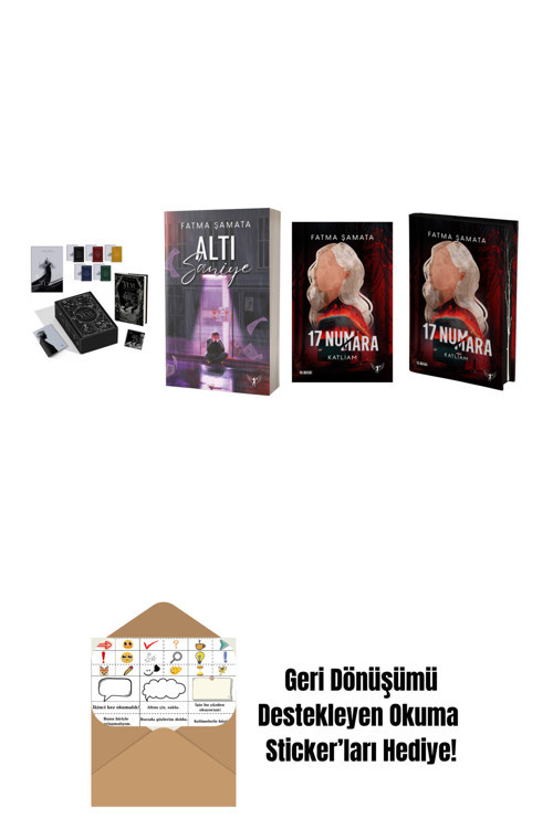 Artemis Yayınları Fatma Şamata 4 Kitap Set + Okuma Sticker'Ları