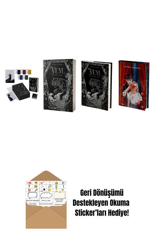 Artemis Yayınları Fatma Şamata 4 Kitap Set + Okuma Sticker'Ları