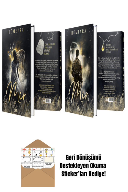 Ephesus Yayınları Hümeyra 2 Kitap Seti + Okuma Sticker'Ları
