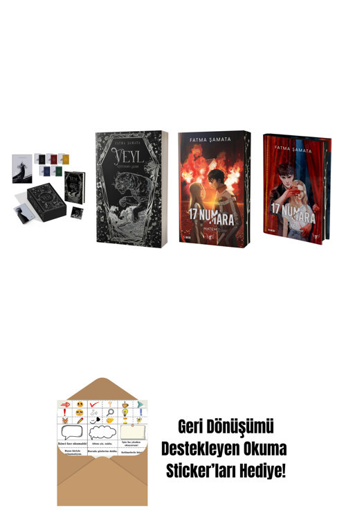 Artemis Yayınları Fatma Şamata 4 Kitap Set + Okuma Sticker'Ları