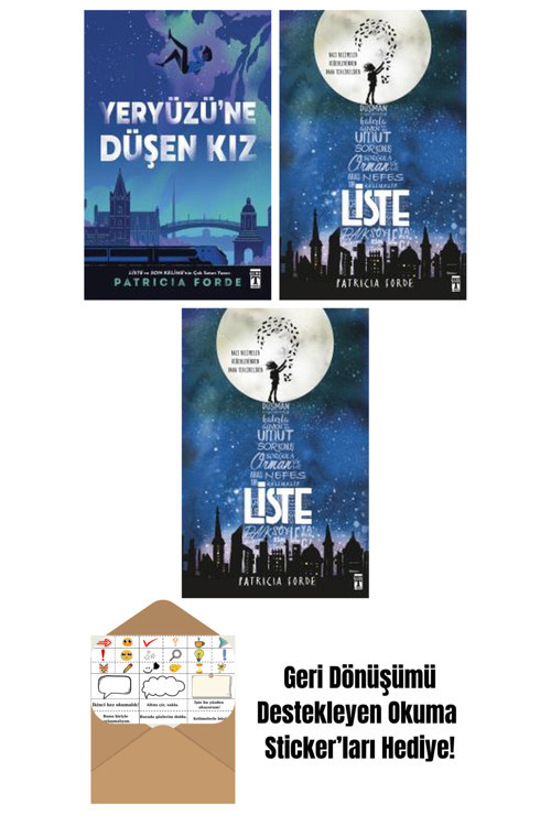 Timaş Yayınları Patricia Forde 3 Kitap Seti + Okuma Sticker'Ları