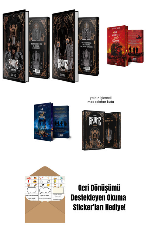 Ephesus Yayınları Özge Naz 5 Kitap Seti + Okuma Sticker'Ları