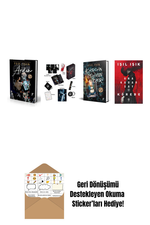 Artemis Yayınları Işıl Işık 4 Kitap Set + Okuma Sticker'Ları