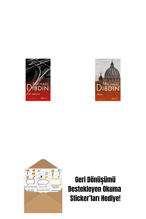 Alfa Yayıncılık Kan Yağmuru + Örgüt + Okuma Sticker'Ları