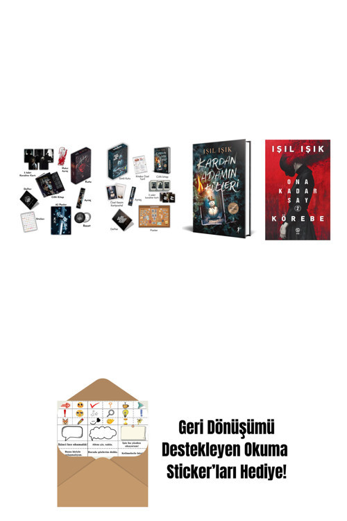 Artemis Yayınları Işıl Işık 4 Kitap Set + Okuma Sticker'Ları