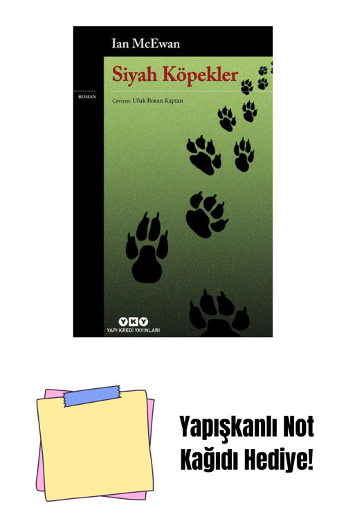 Yapı Kredi Yayınları Siyah Köpekler + Yapışkanlı Not Kağıdı