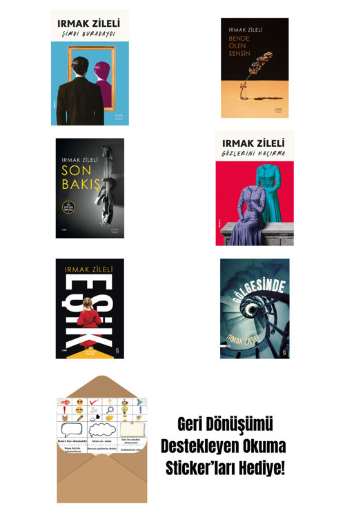 Everest Yayınları Irmak Zileli 6 Kitap Set + Okuma Sticker'Ları