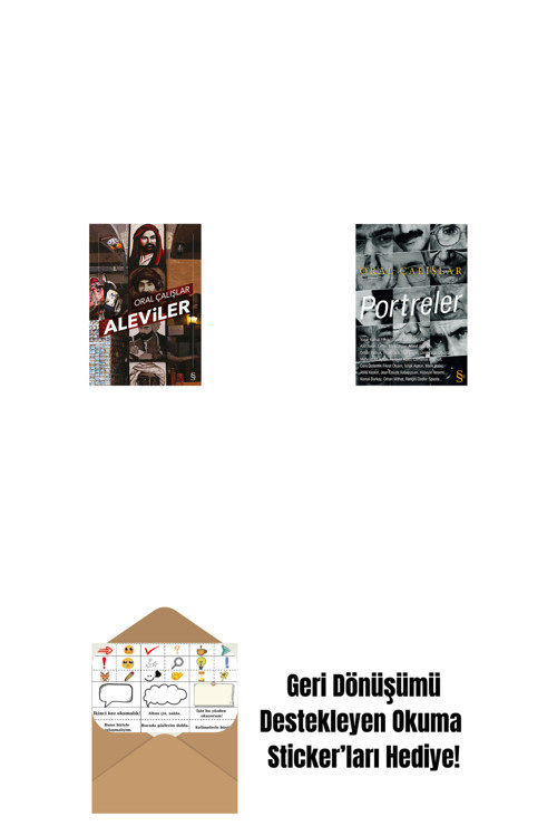Everest Yayınları Aleviler + Portreler + Okuma Sticker'Ları