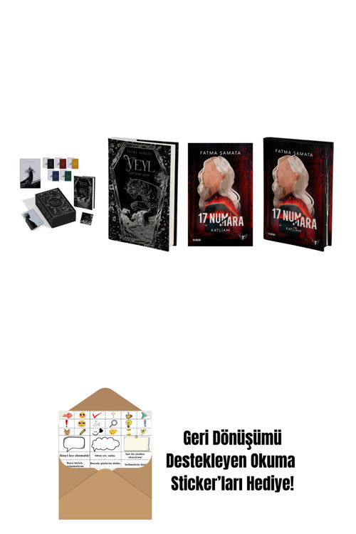Artemis Yayınları Fatma Şamata 4 Kitap Set + Okuma Sticker'Ları