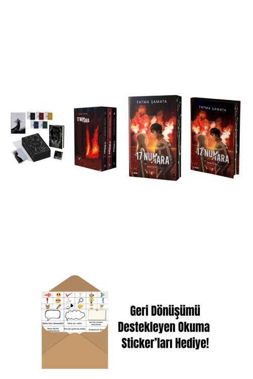 Artemis Yayınları Fatma Şamata 4 Kitap Set + Okuma Sticker'Ları