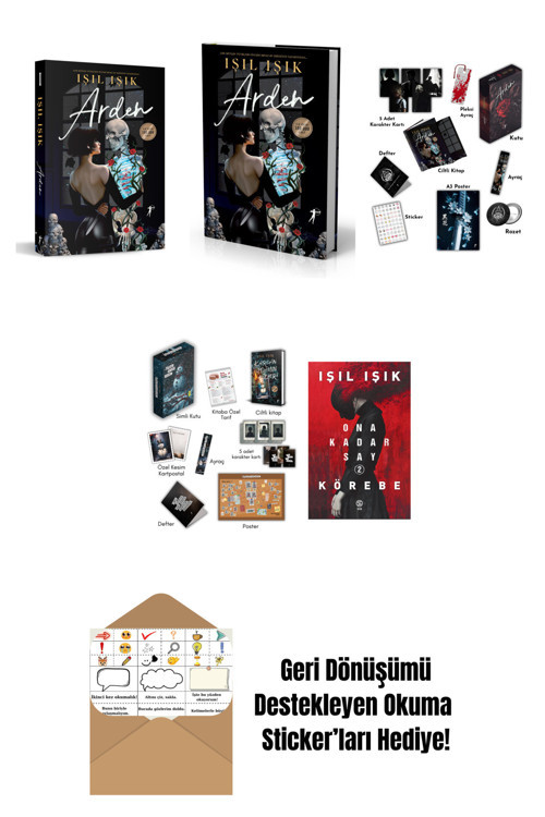 Artemis Yayınları Işıl Işık 5 Kitap Set + Okuma Sticker'Ları