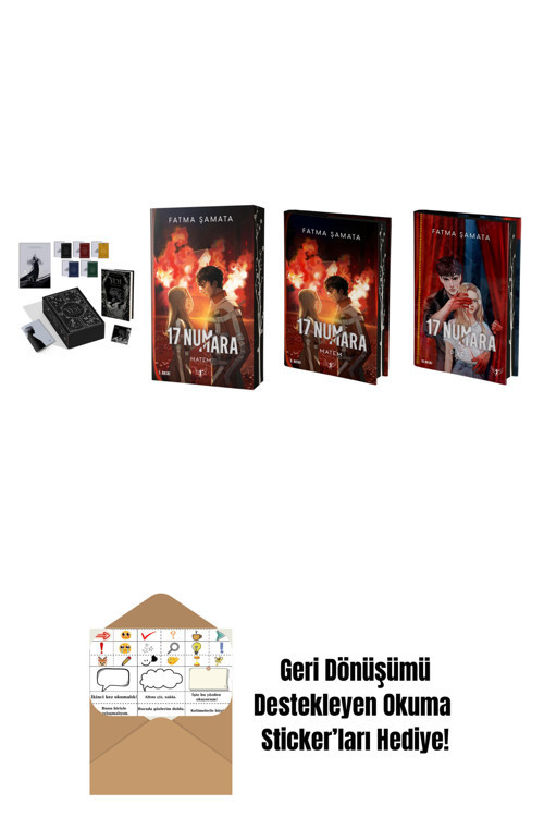 Artemis Yayınları Fatma Şamata 4 Kitap Set + Okuma Sticker'Ları