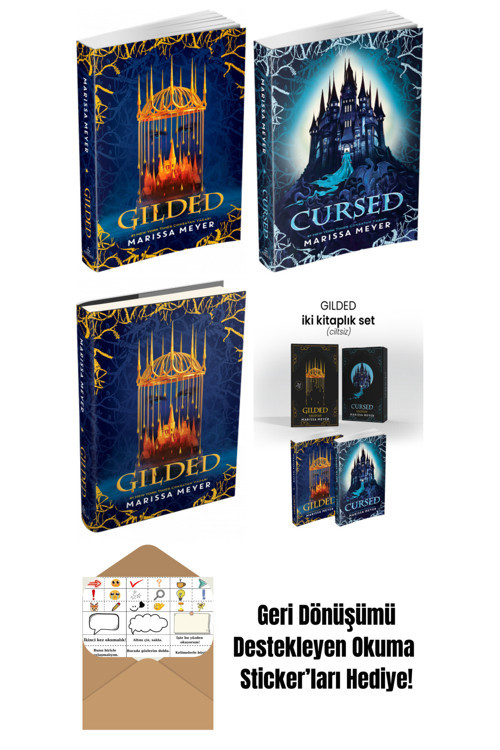 Ephesus Yayınları Marissa Meyer 4 Kitap Seti + Okuma Sticker'Ları