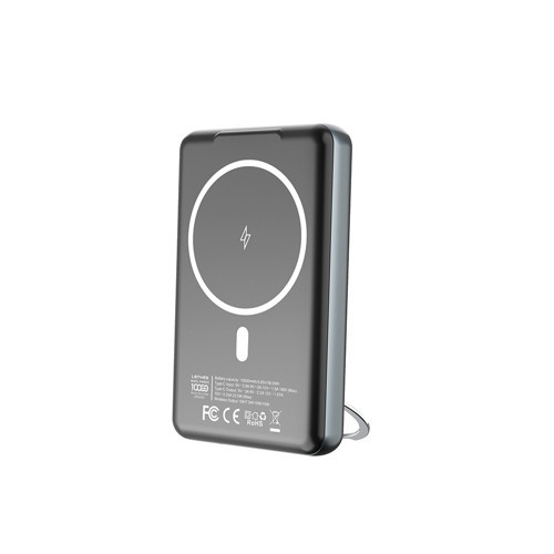 Pw1001D Pd 22.5W Hızlı Şarj Özellikli Standlı Wireless Powerbank 15W 10000Mah Gri