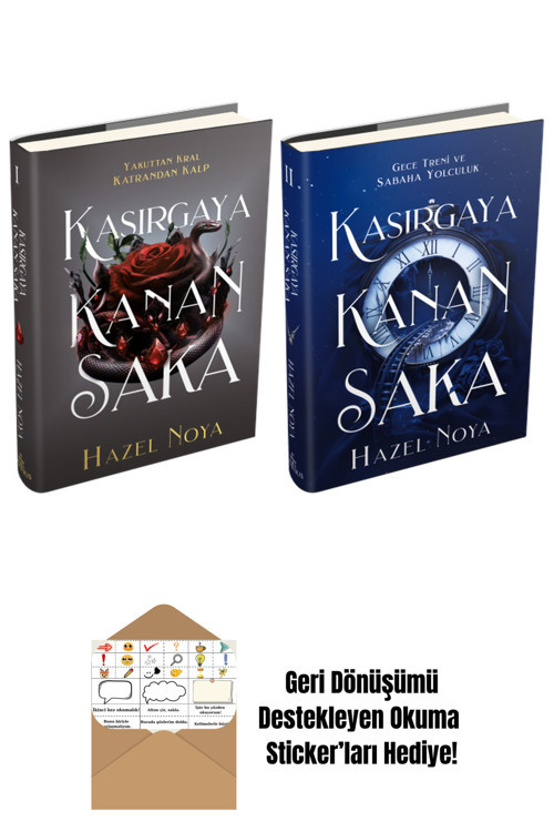 Ephesus Yayınları Hazel Noya 2 Kitap Seti + Okuma Sticker'Ları