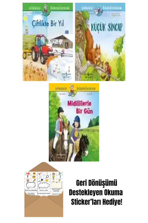 İş Bankası Kültür Yayınları Anne Ebert 3 Kitap Seti + Okuma Sticker'Ları