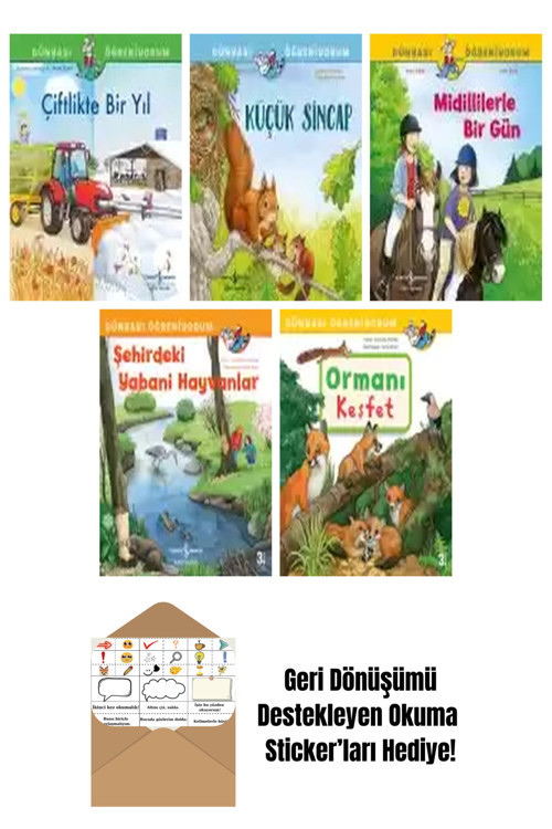 İş Bankası Kültür Yayınları Anne Ebert 5 Kitap Seti + Okuma Sticker'Ları