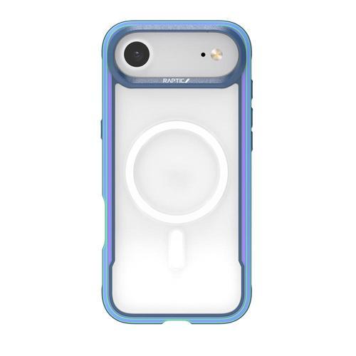 İphone 17 Air Uyumlu Kılıf M-Safe Şarjlı Airbagli Shield Serisi Şeffaf Kapak Colorful