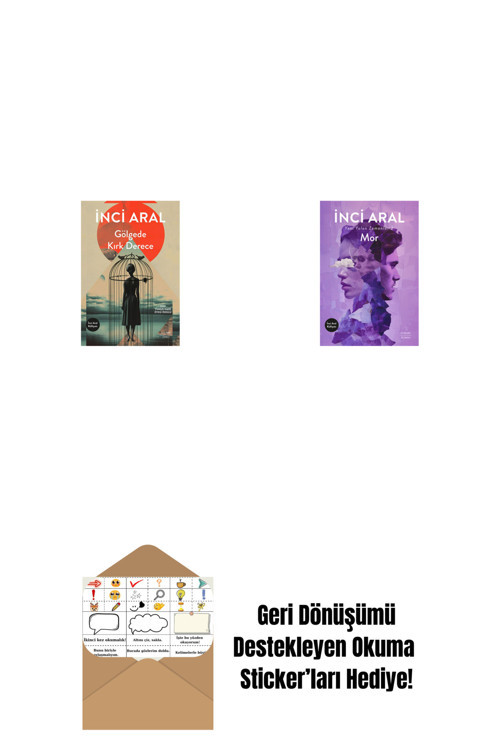 Everest Yayınları Gölgede Kırk Derece + Mor + Okuma Sticker'Ları