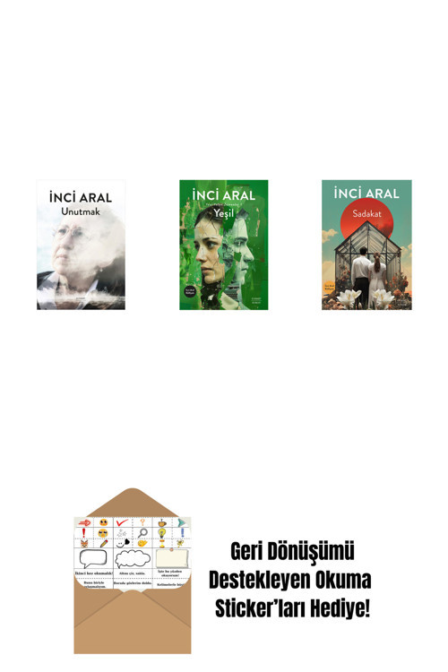 Everest Yayınları Unutmak + Yeşil + Sadakat + Okuma Sticker'Ları
