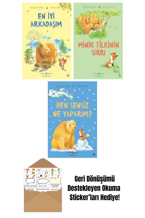 İş Bankası Kültür Yayınları Penny Dann 3 Kitap Seti + Okuma Sticker'Ları