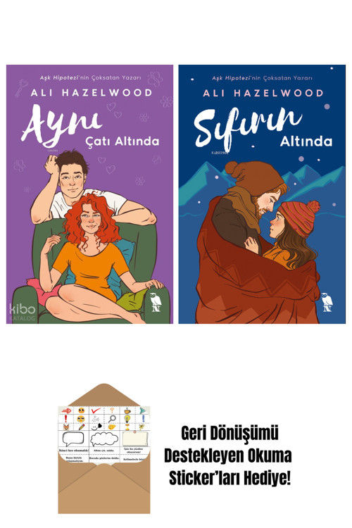 Epsilon Yayınevi Ali Hazelwood 2 Kitap Seti + Okuma Sticker'Ları