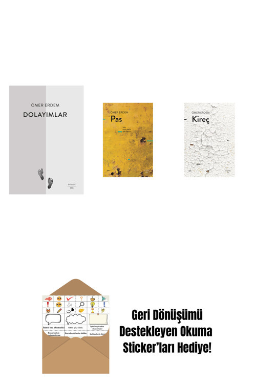 Everest Yayınları Dolayımlar + Pas + Kireç + Okuma Sticker'Ları