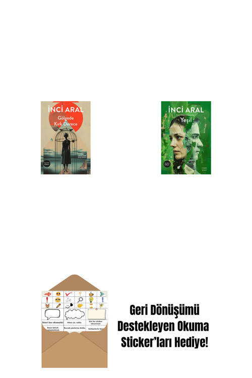 Everest Yayınları Gölgede Kırk Derece + Yeşil + Okuma Sticker'Ları