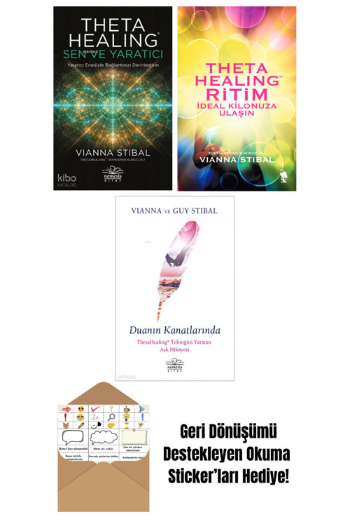 Epsilon Yayınevi Vianna Stibal 3 Kitap Seti + Okuma Sticker'Ları