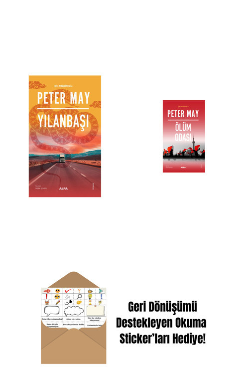 Alfa Yayıncılık Yılanbaşı + Ölüm Odası + Okuma Sticker'Ları