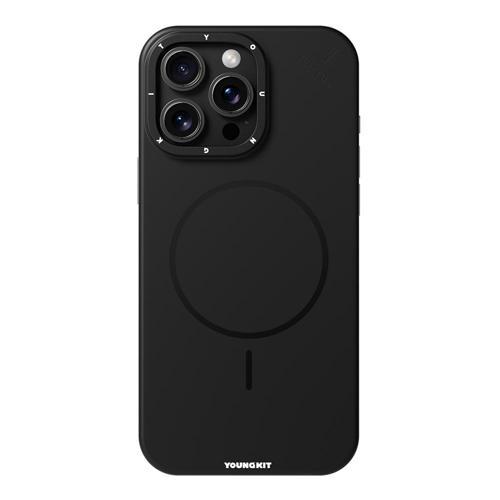 İphone 16 Pro Kılıf M-Safe Şarj Özellikli Dynamag Serisi Kapak Siyah