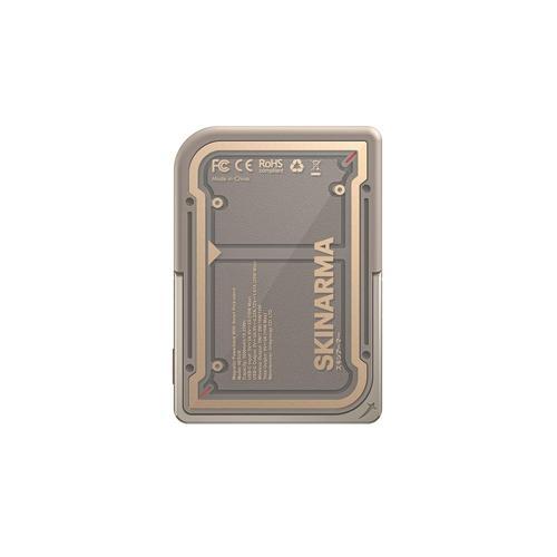 Nexus Mecha Kablosuz Powerbank ve PD Hızlı Şarj Özellikli Metal Standlı 20W 5000mAh Gold