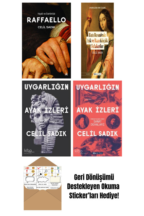 Epsilon Yayınevi Celil Sadık 4 Kitap Seti + Okuma Sticker'Ları