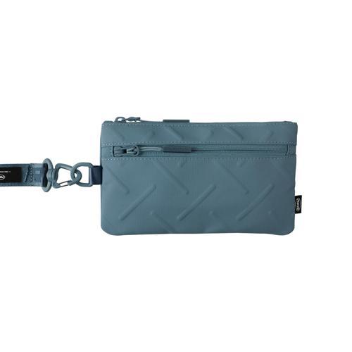 Clutch Juno Boyun Askı Kayışlı Çapraz Vücut Çantası Mavi
