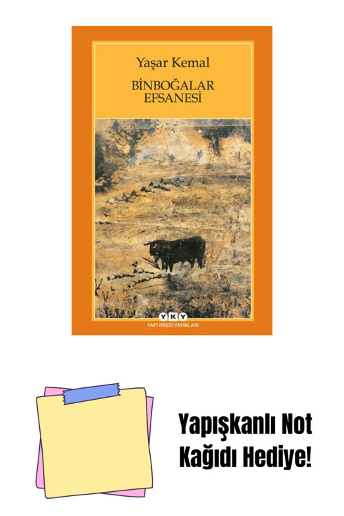 Yapı Kredi Yayınları Binboğalar Efsanesi + Yapışkanlı Not Kağıdı