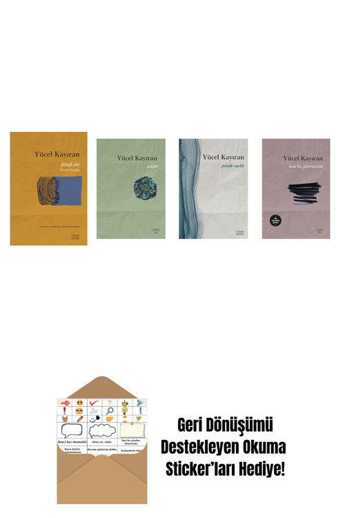 Everest Yayınları Yücel Kayıran 4 Kitap Set + Okuma Sticker'Ları