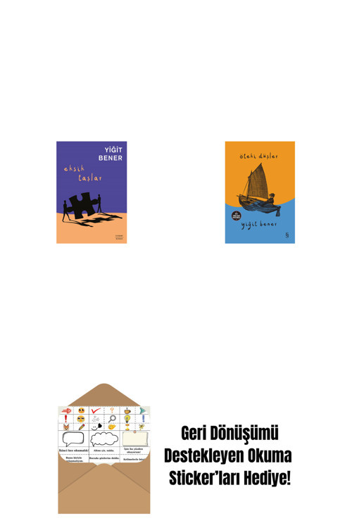 Everest Yayınları Eksik Taşlar + Öteki Düşler + Okuma Sticker'Ları