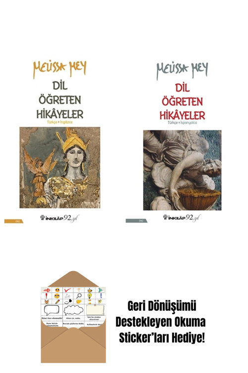 İnkılap Kitabevi Yayınevi Melissa Mey 2 Kitap Seti + Okuma Sticker'Ları