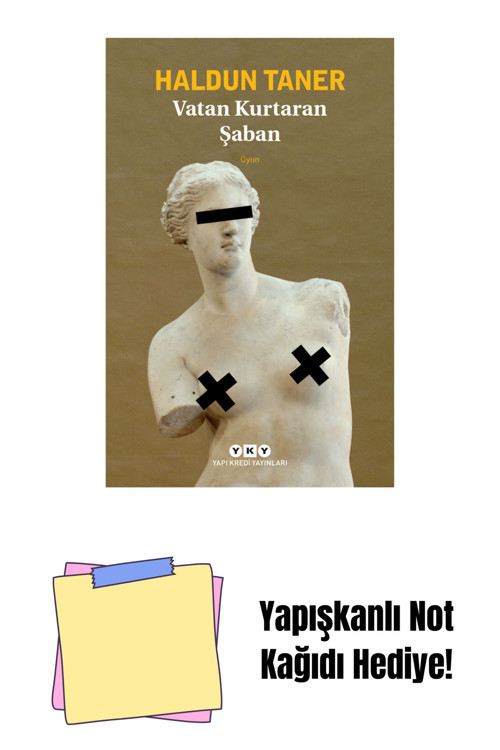 Yapı Kredi Yayınları Vatan Kurtaran Şaban + Yapışkanlı Not Kağıdı