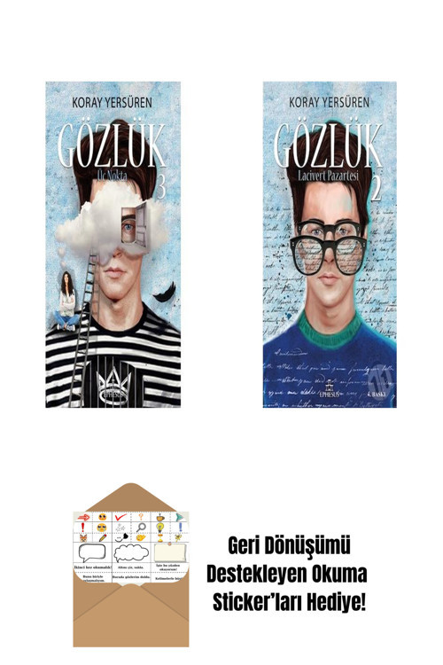 Ephesus Yayınları Koray Yersüren 2 Kitap Seti + Okuma Sticker'Ları