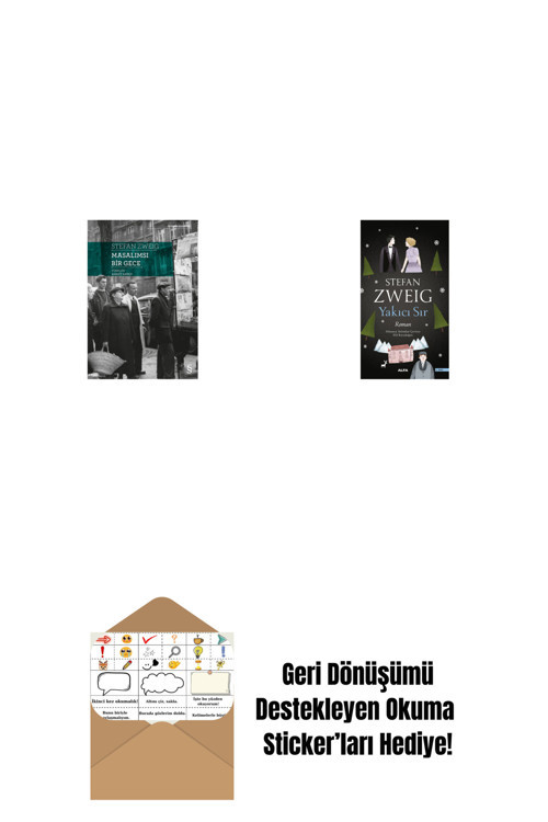 Alfa Yayıncılık Masalımsı Bir Gece + Yakıcı Sır + Okuma Sticker'Ları