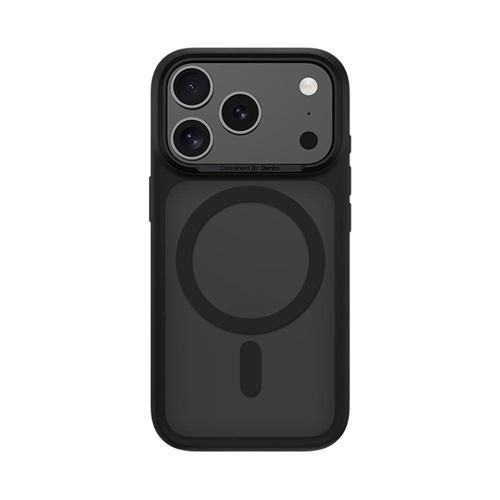 İphone 17 Pro Max Uyumlu Kılıf M-Safe Şarj Özellikli Mist Protective Kapak Siyah