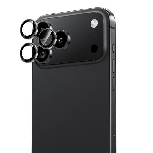 İphone 17 Pro Max Uyumlu Dr Safir Kamera Lens Koruyucu Gri