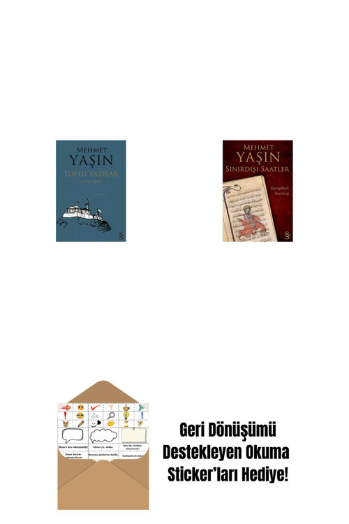 Everest Yayınları Toplu Yazılar + Sınırdışı Saatler + Okuma Sticker'Ları