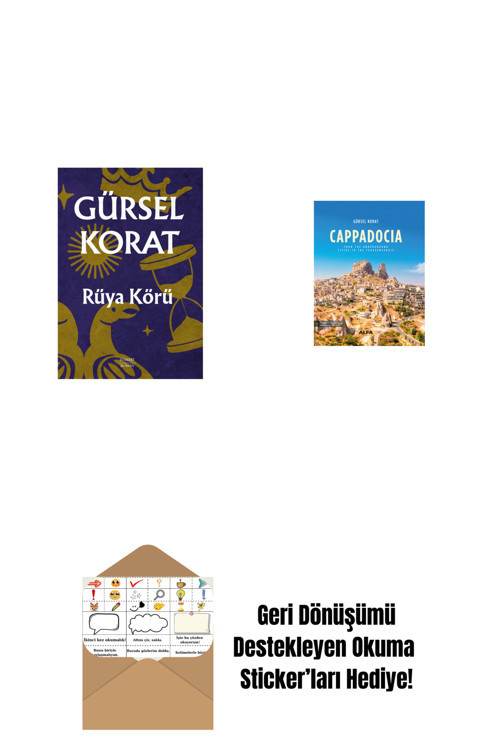 Everest Yayınları Rüya Körü + Cappadocia (Ciltli) + Okuma Sticker'Ları