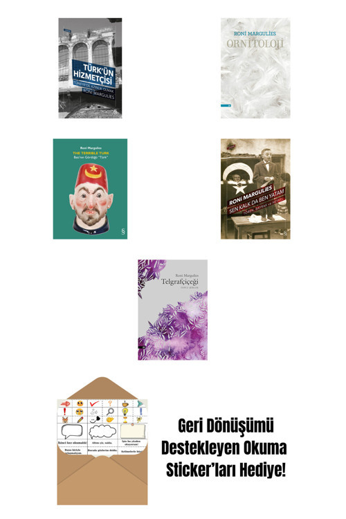 Everest Yayınları Roni Margulies 5 Kitap Set + Okuma Sticker'Ları