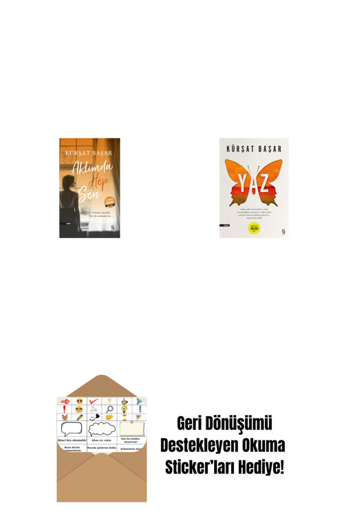Everest Yayınları Aklımda Hep Sen (Midi Boy) + Yaz + Okuma Sticker'Ları