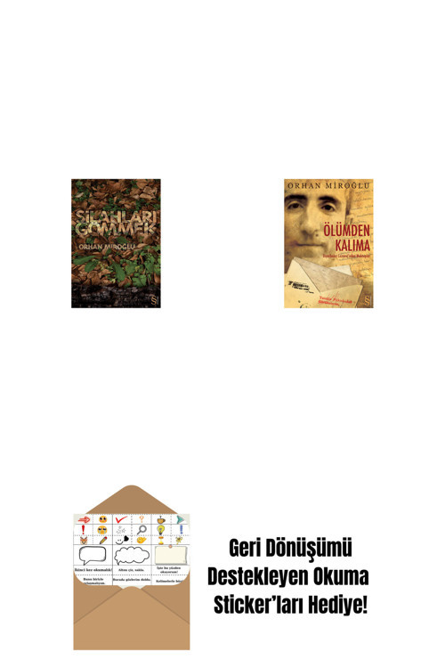 Everest Yayınları Silahları Gömmek + Ölümden Kalıma + Okuma Sticker'Ları